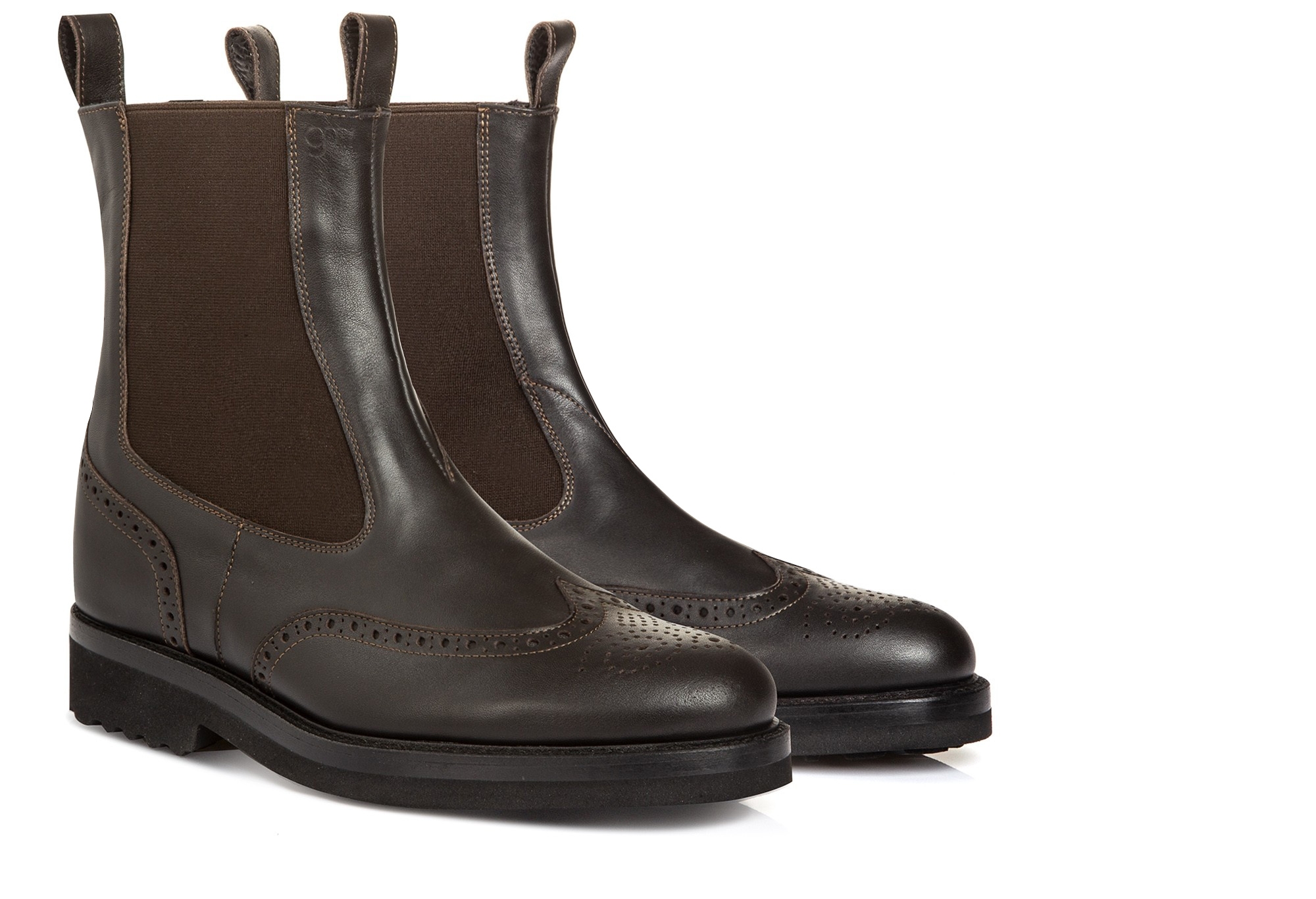 Cardiff -scarpe tacco interno in Pelle Da 6 a 10 cm più alto