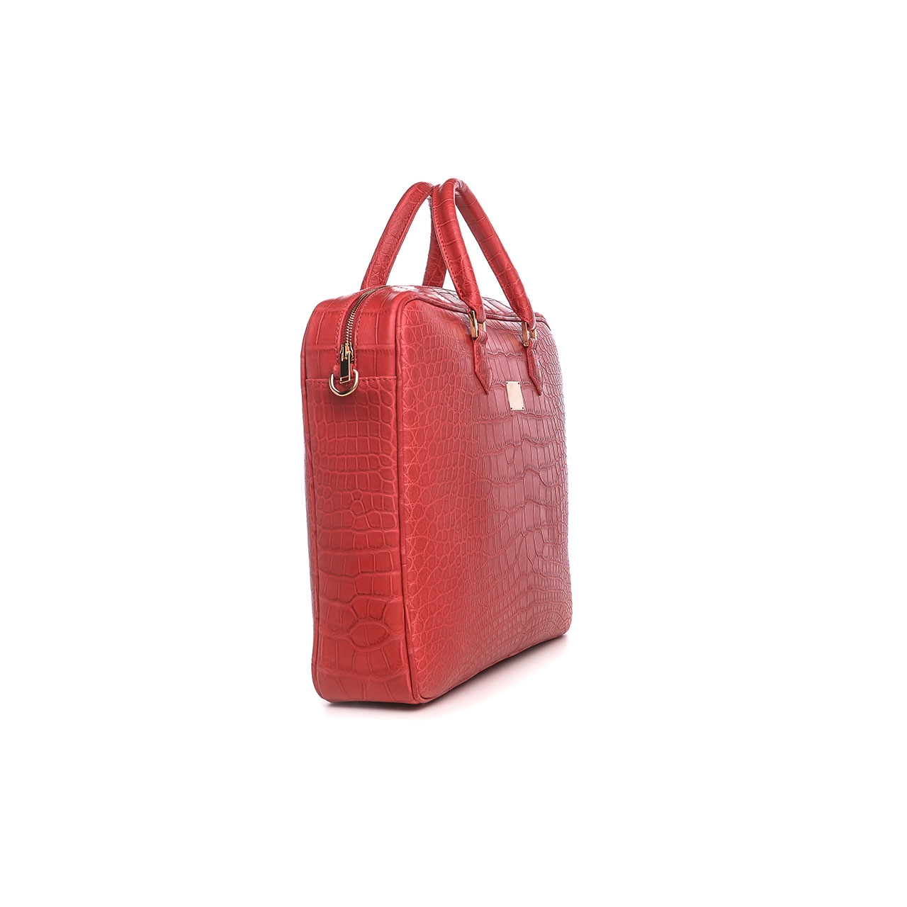 Red Erik - Briefcase in Crocodile Leather