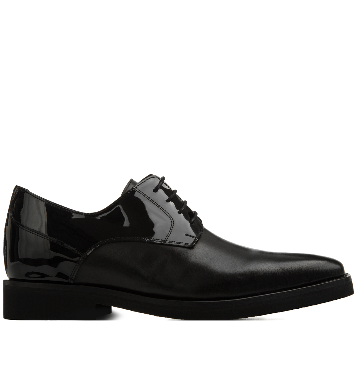 Anghiari - Scarpe Classiche con rialzo interno in Pelle Spazzolato da 6 a 8 cm più alto
