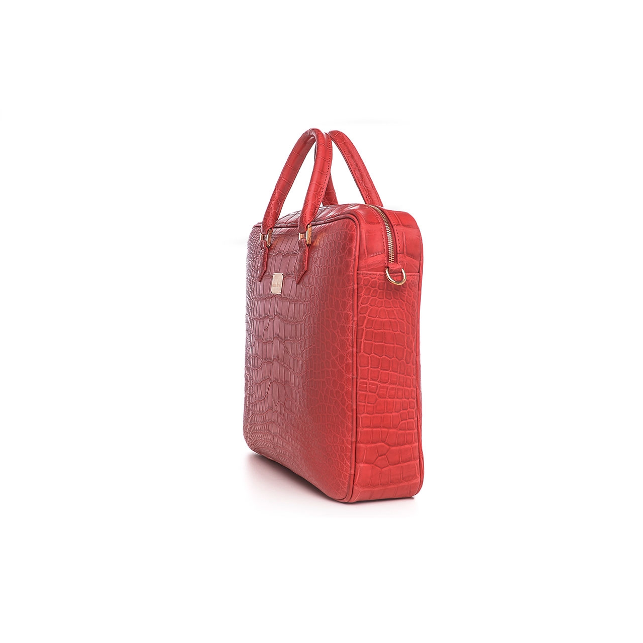 Red Erik - Briefcase in Crocodile Leather