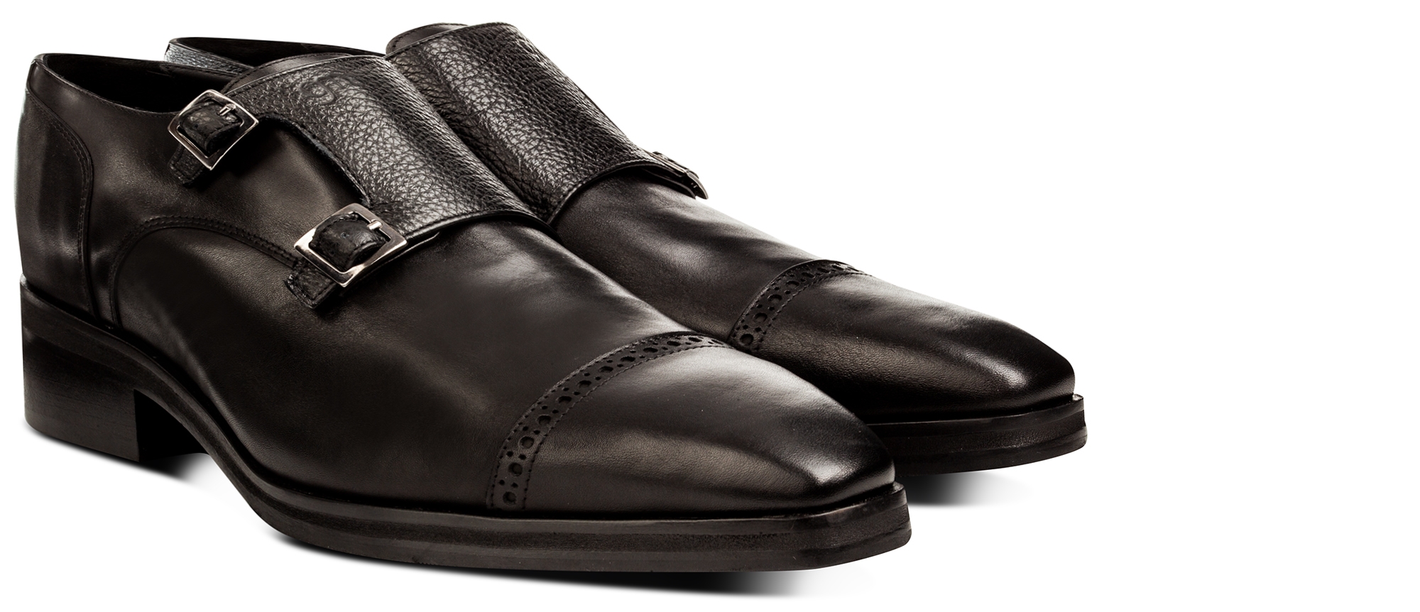ZIBO - SCARPE CLASSICHE CON RIALZO IN PELLE FINO A 11 CM PIÙ ALTO