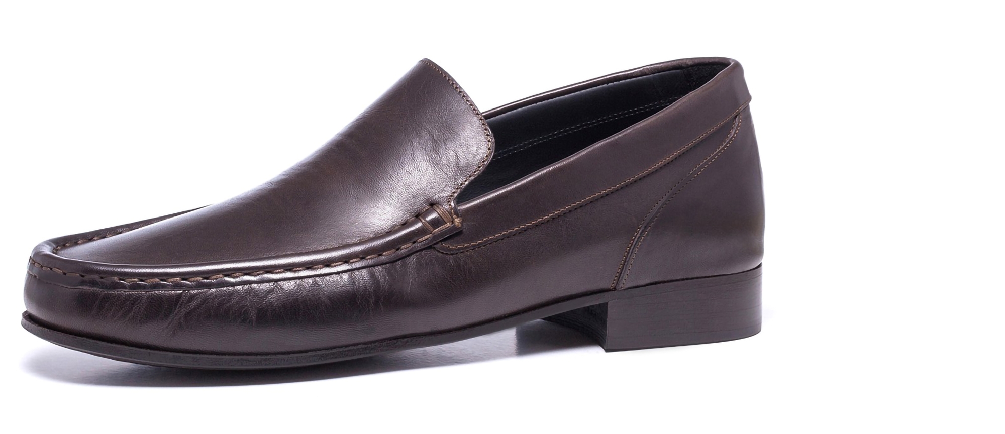 Ankara - Mocassins rehaussants en Cuir Cordovan jusqu'à 6,5 cm en plus