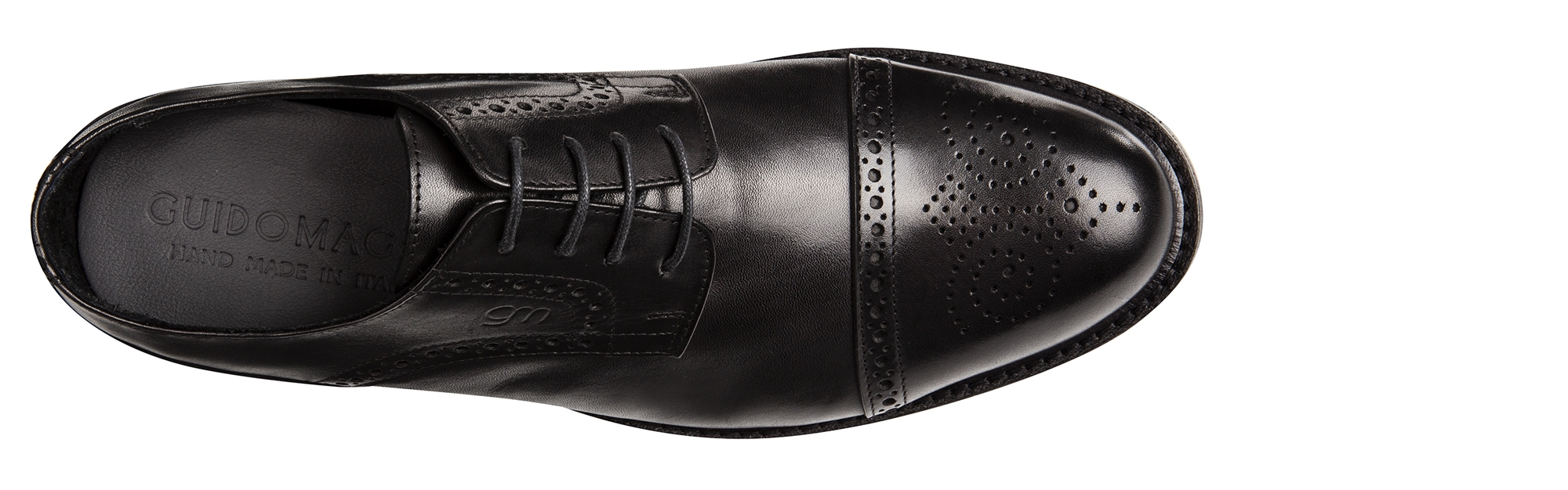 Alberobello - Elevator Shoes in Full Grain Leather from 2.4 to 3.1 inches 