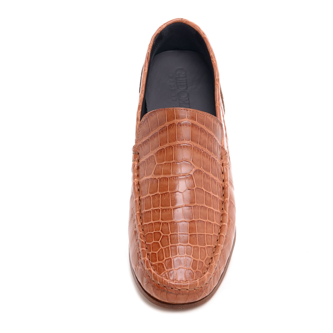 Arbiter - Elevator Loafers in Crocodile Leather up to 2.6 inches