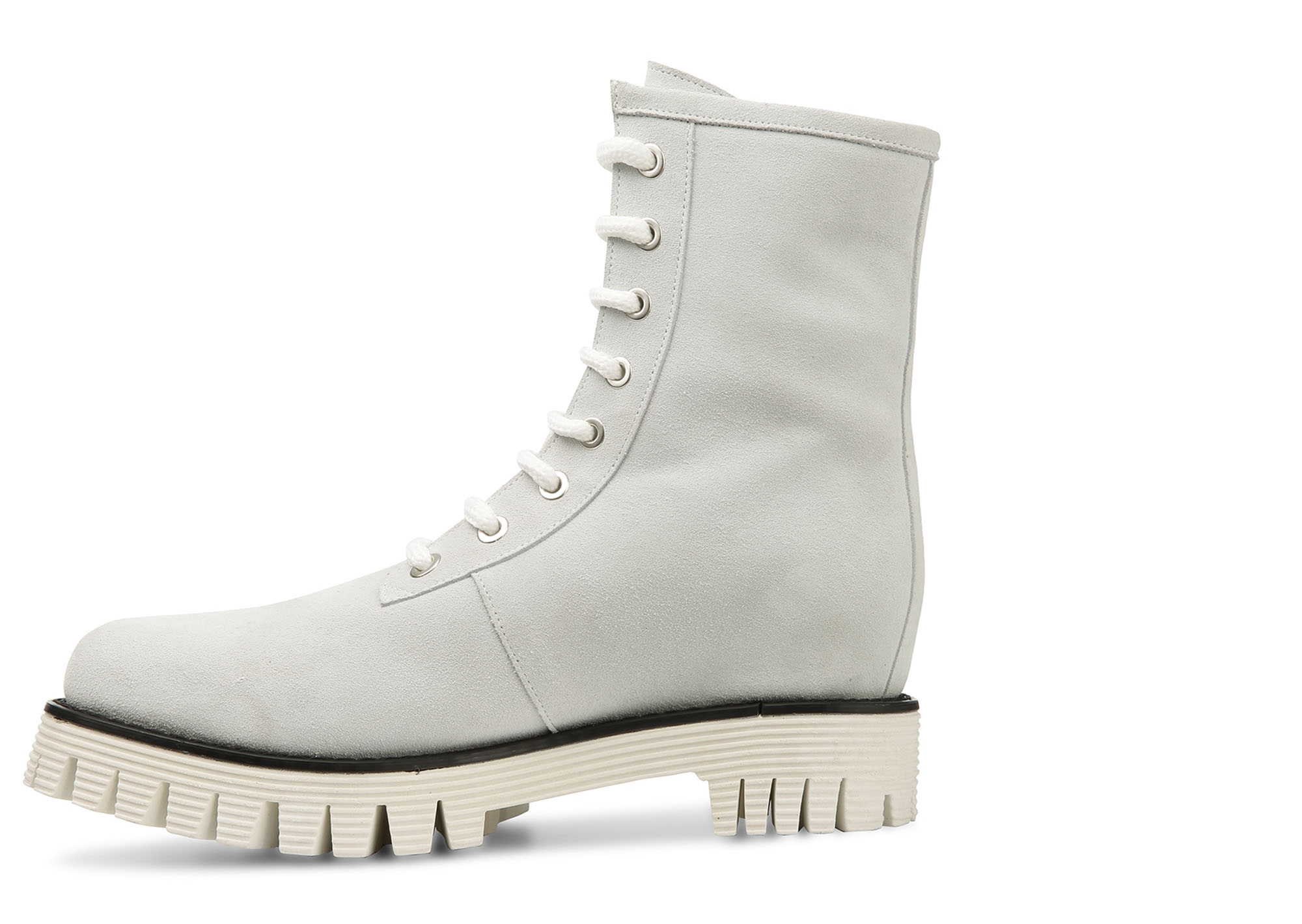 Asheville - Elevator Boots in Suede Leather from 2.4 to 3.1 inches
