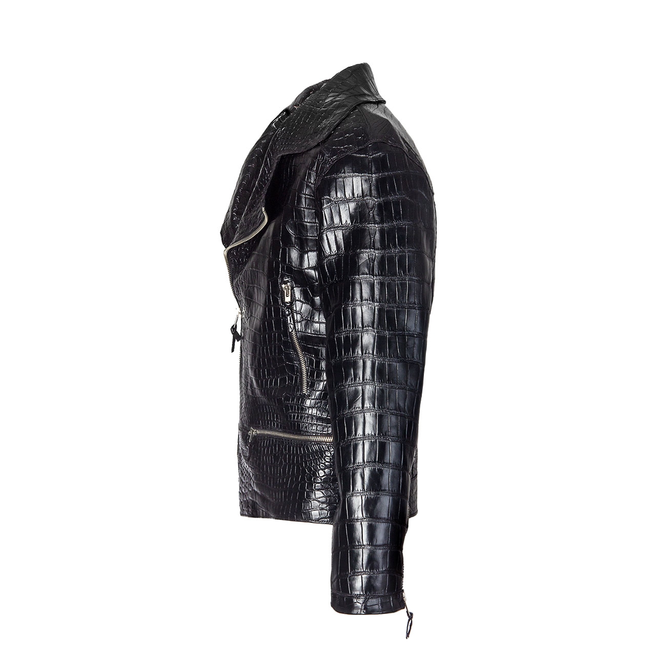 Croco Jacket - Veste en Cuir de crocodile