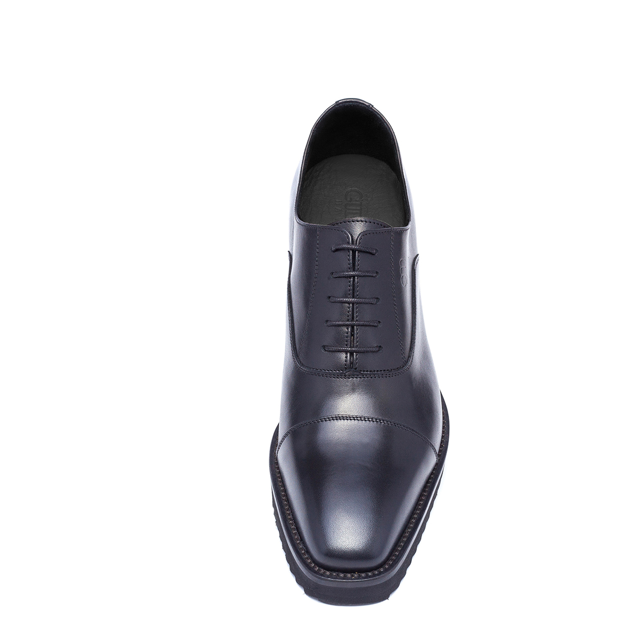  Torino - Elevator Shoes in Full grain Leather from 2.4 to 3.1 inches