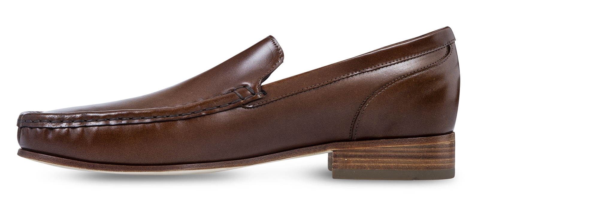Fujaira -  Mocassins rehaussants en Cuir Shell Cordovan jusqu'à 6,5 cm en plus