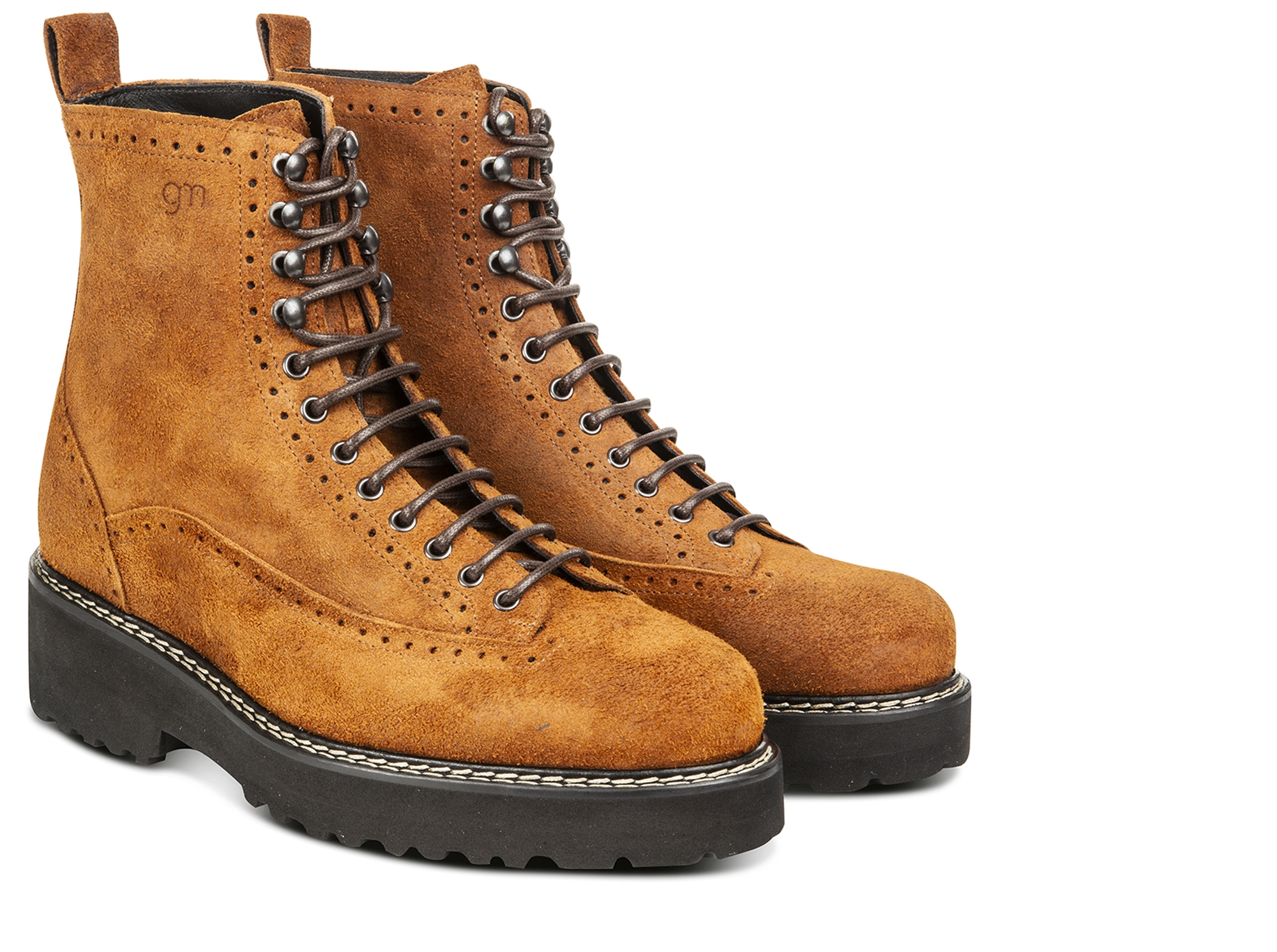Budrio - Bottes rehaussantes en Cuir Daim de 10 à 15 cm en plus