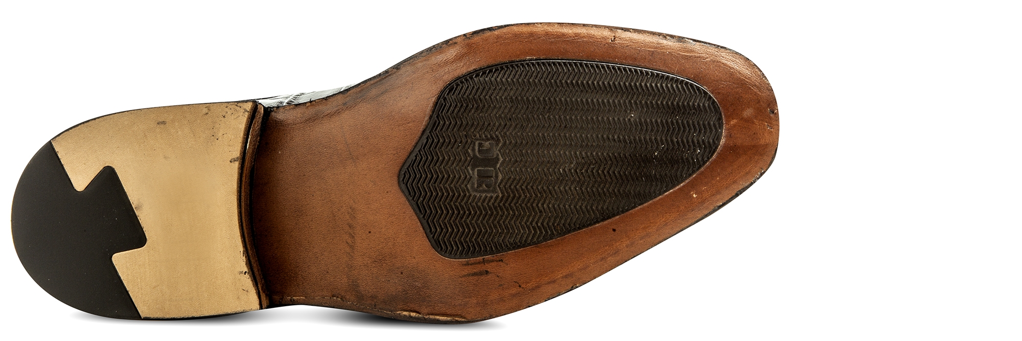 Barsat - Elevator Shoes in Crocodile Leather from 2.4 to 3.1 inches