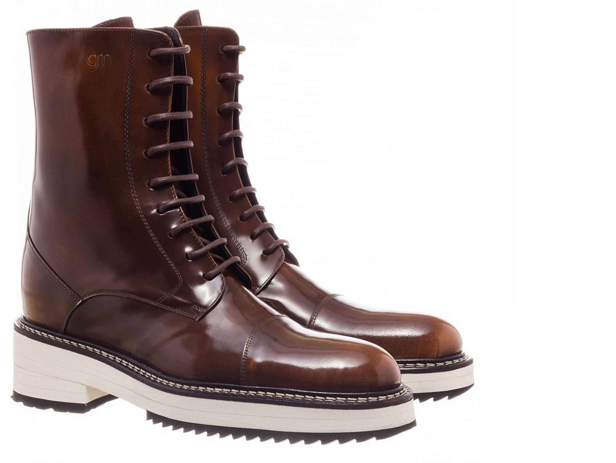 Indiana - Bottes rehaussantes en Cuir Brossé de 10 cm à 15 cm en plus