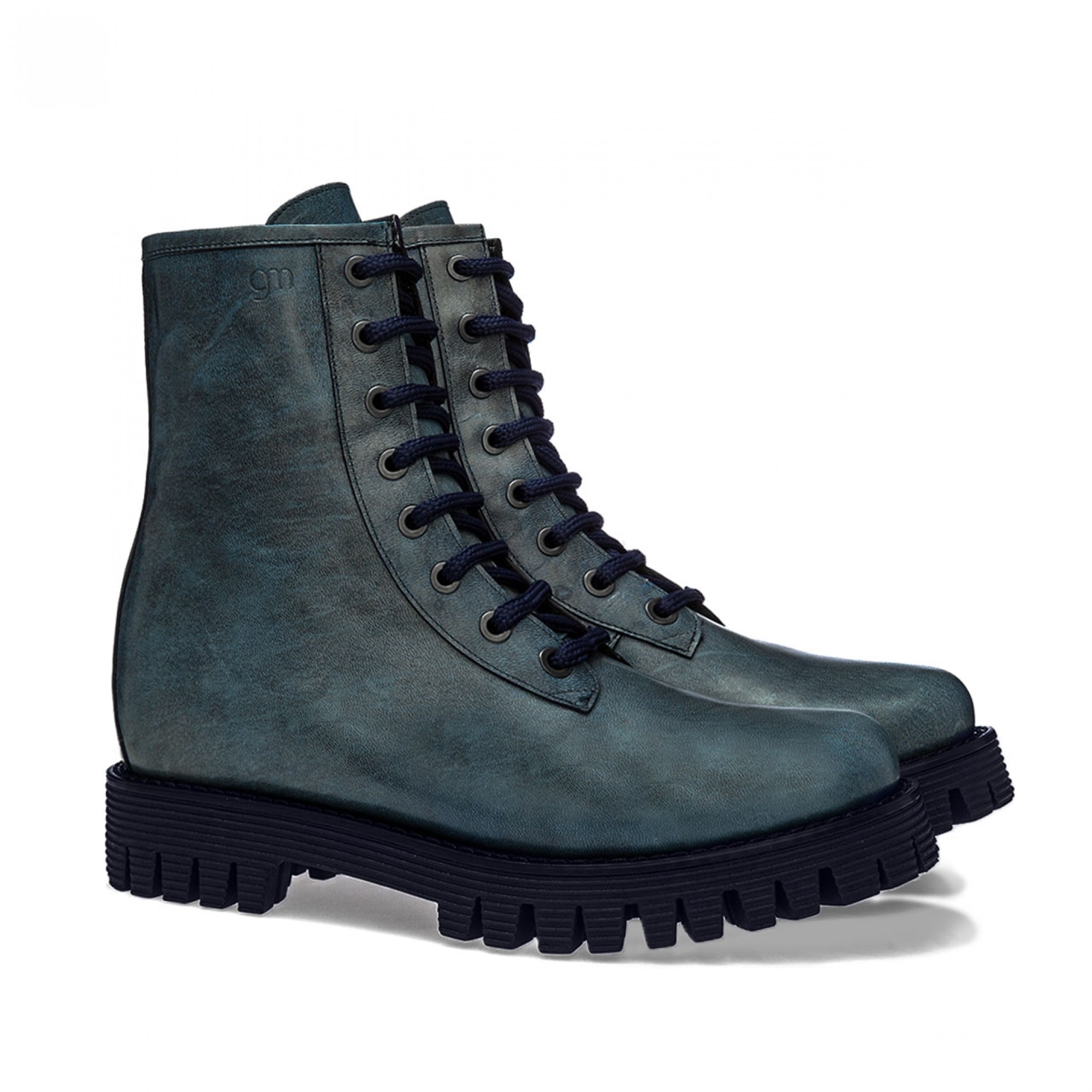 Saint Germaine - Elevator Boots in Cordovan Leather from 2.4 to 4 inches