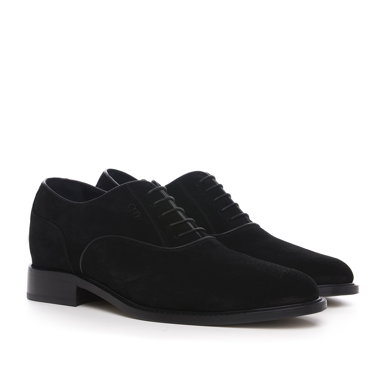 Desenzano - Chaussures Classiques rehaussantes en Cuir Daim de 6 cm à 8 cm en plus