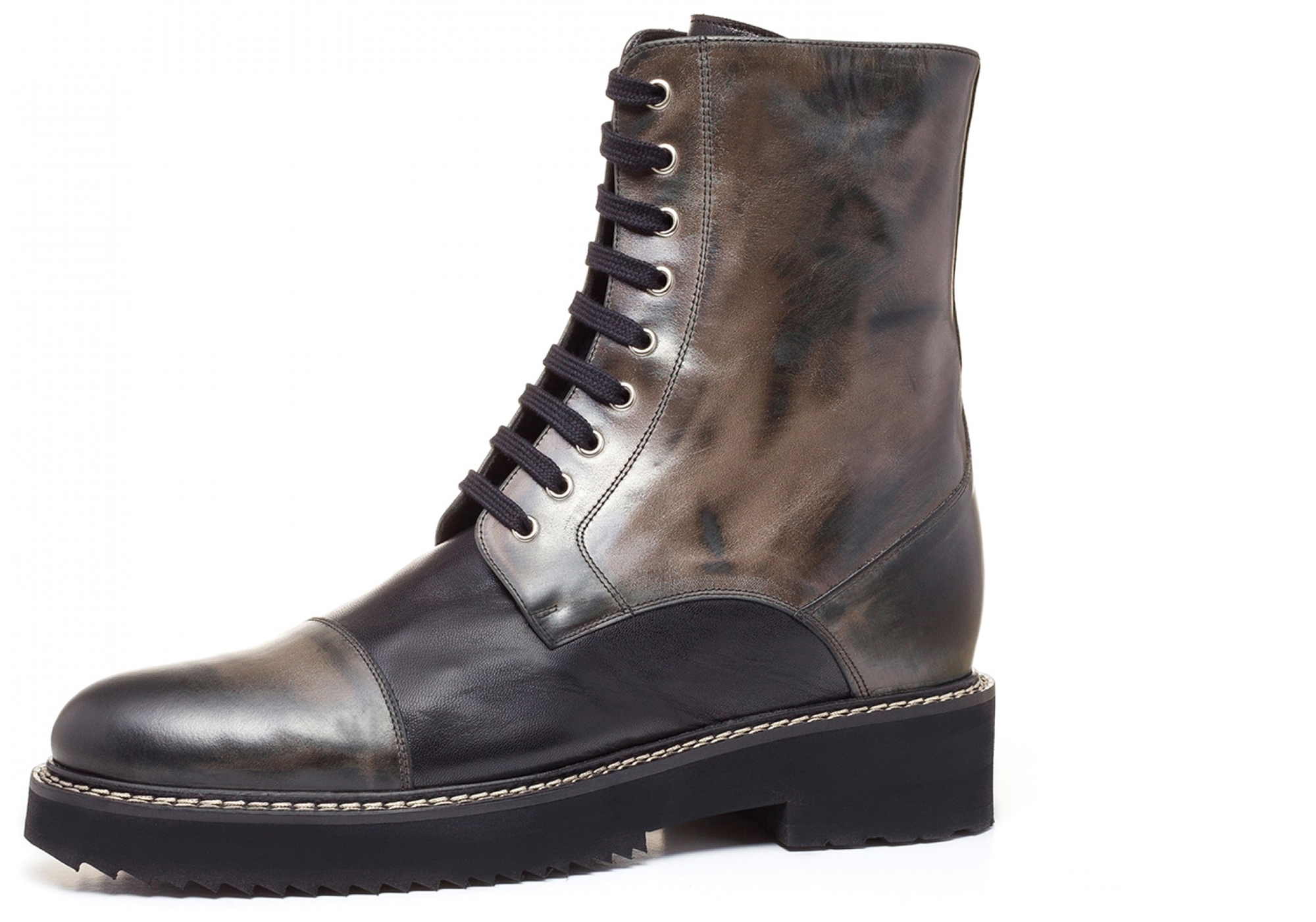  Nanjing - Elevator Boots in Mix of leathers from 4 to 6 inches
