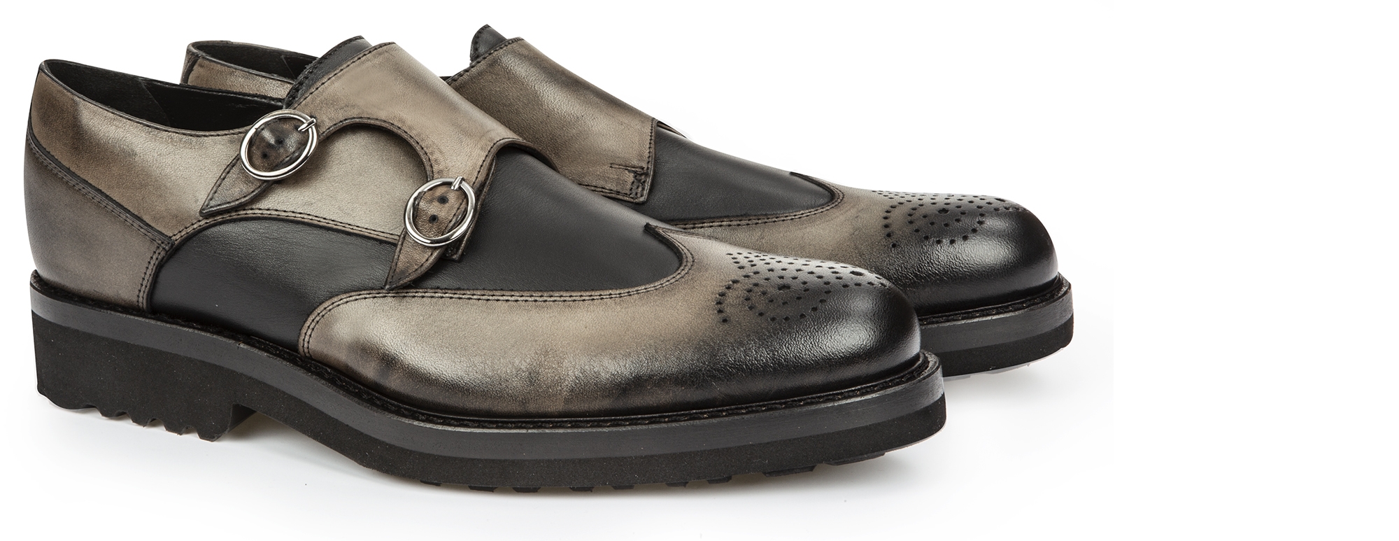 England - Classiche scarpe con rialzo in Pelle Pieno Fiore fino a 8 cm più alto