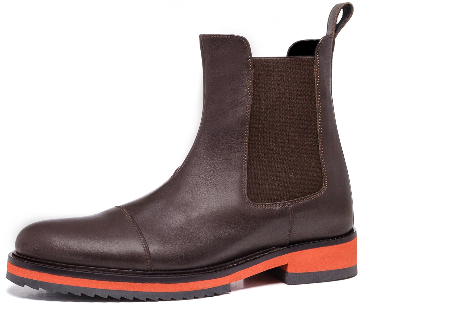 Bonn - Elevator Boots in Full Grain Leather from 2.4 to 4 inches