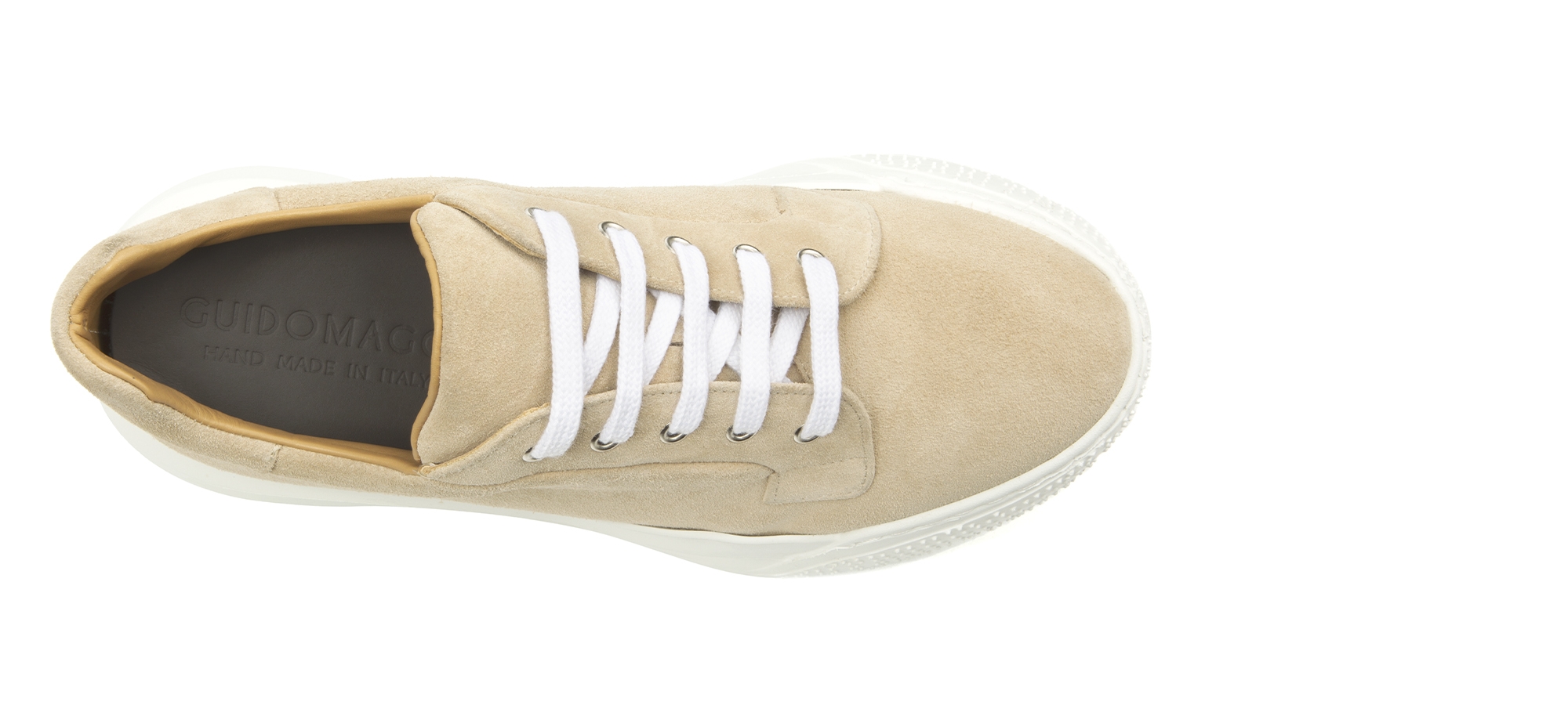 Atherton - Baskets rehaussantes en Cuir Daim de 6 cm à 10 cm en plus