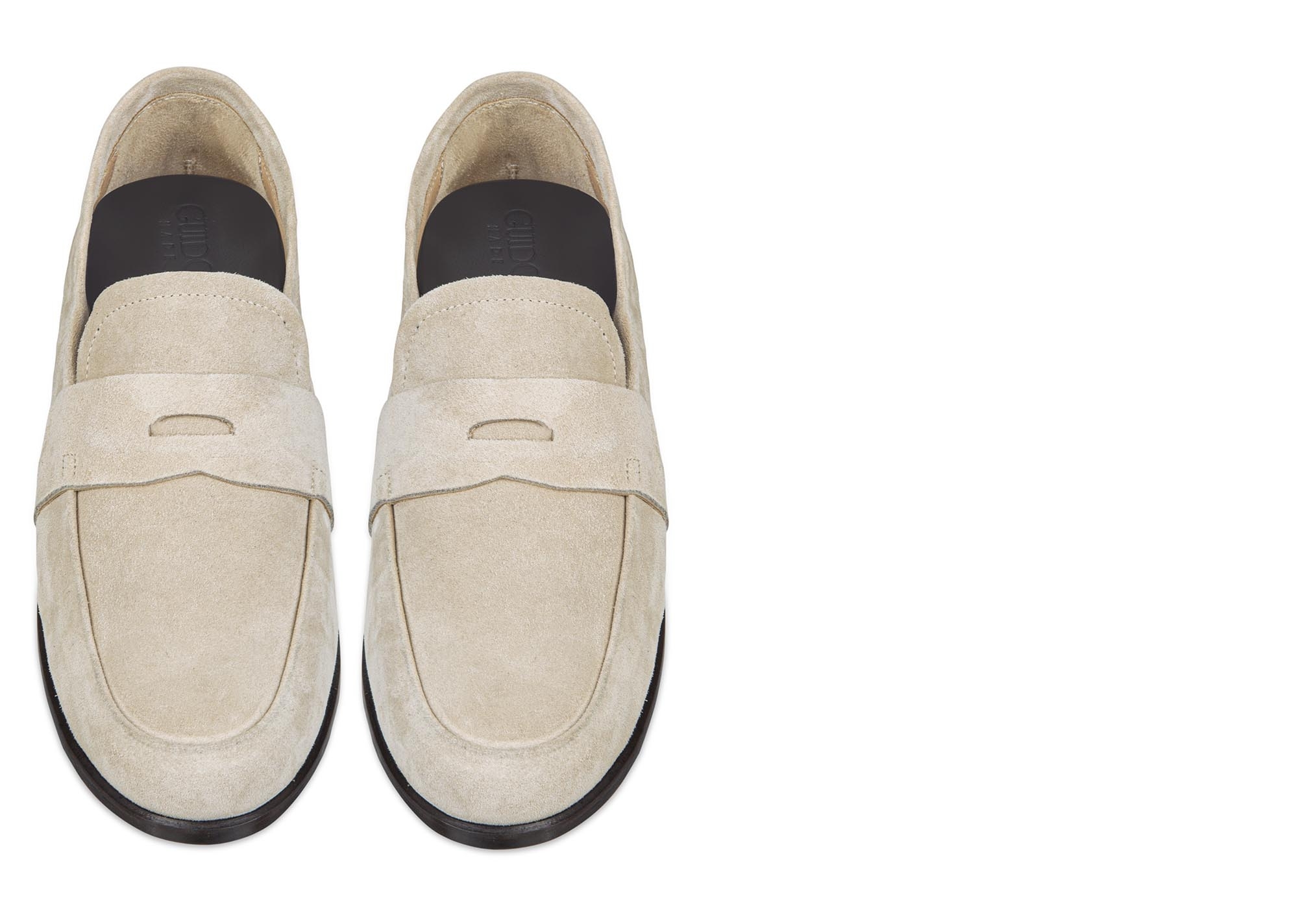 Ajman - Elevator Loafers in Suede Leather up to 2.6 inches
