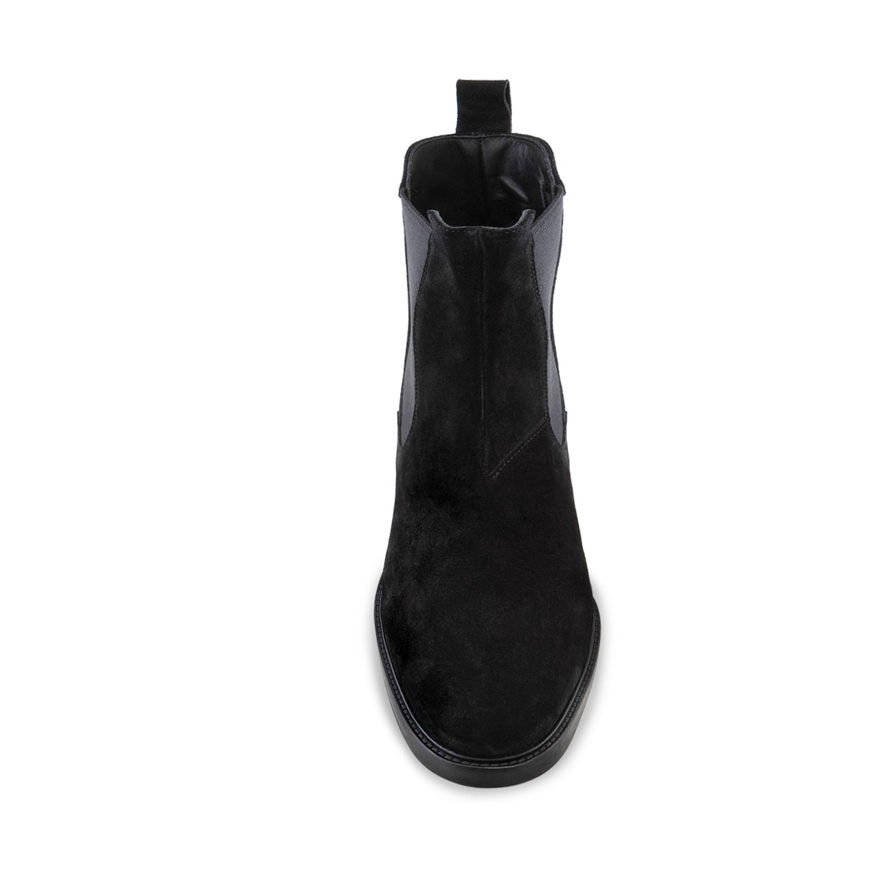 Chelsea - Stivaletto Chelsea con rialzo in Pelle Scamosciato da 6 a 8 cm più alto
