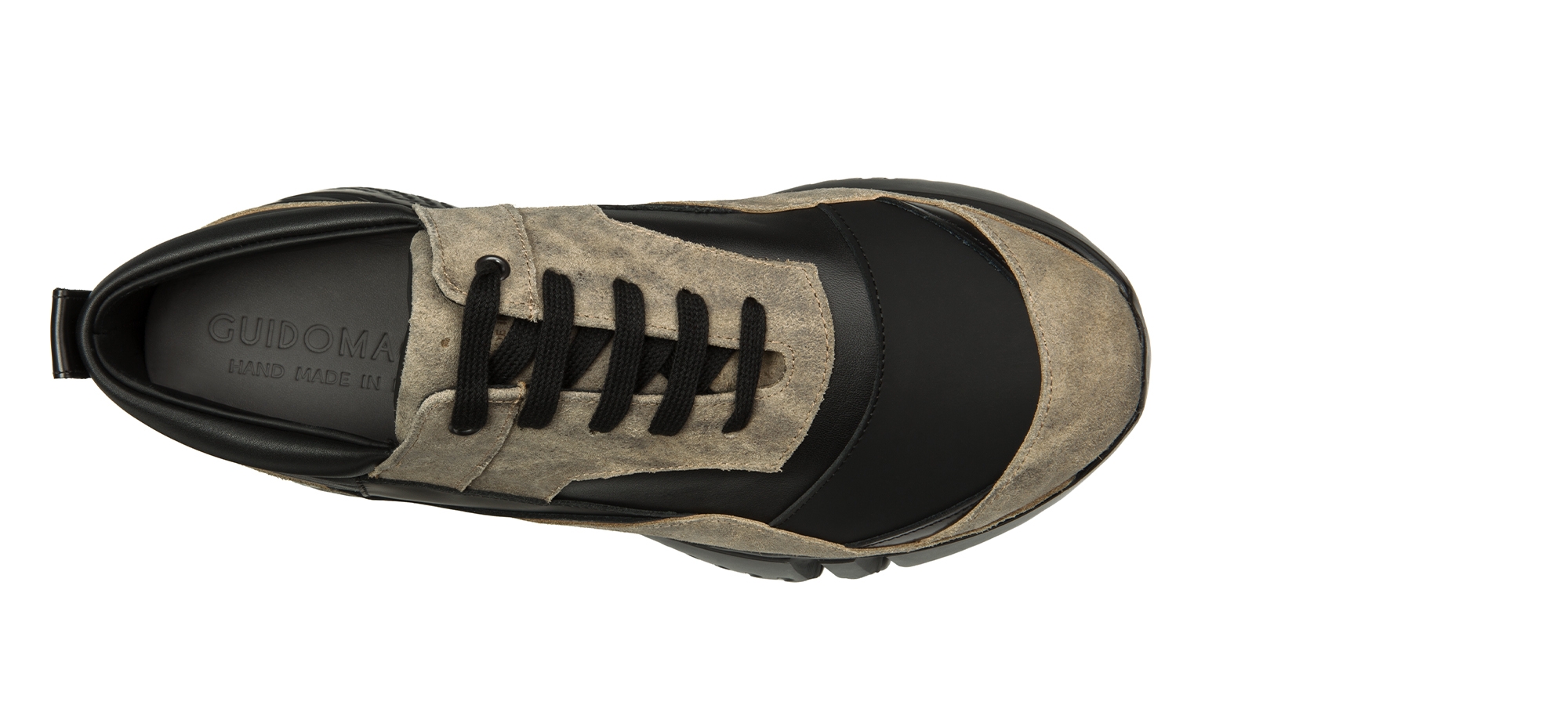 Jupiter - Elevator Sneakers in Mix of leathers from 2.4 to 4 inches