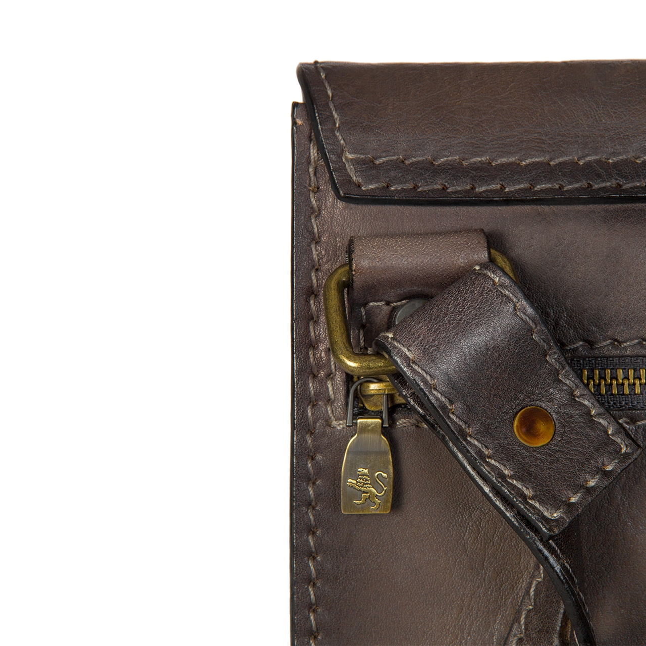 Messenger - Sac en cuir Pratesi pour homme