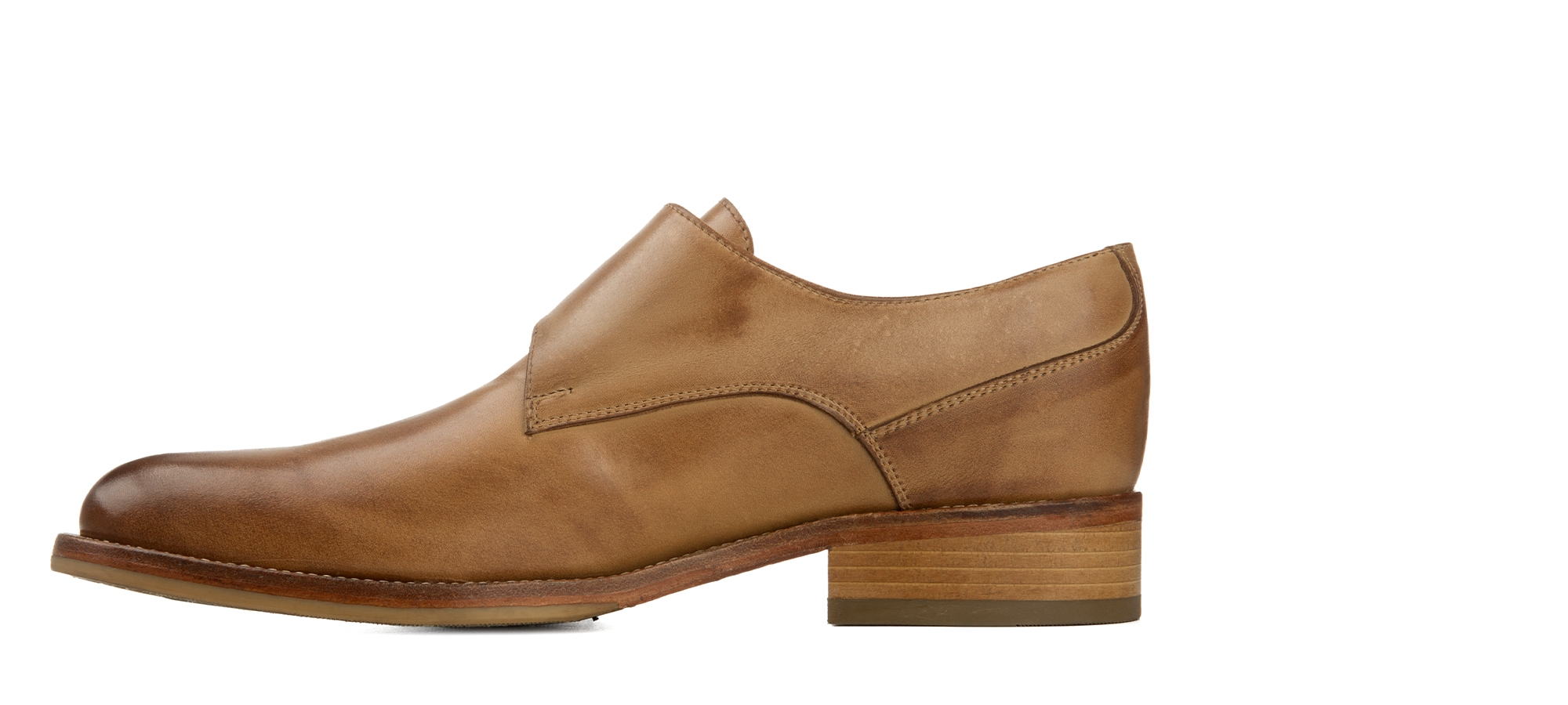 Glendale - Scarpe Classiche con rialzo da uomo in Pelle Pieno Fiore da 6 a 8 cm più alto