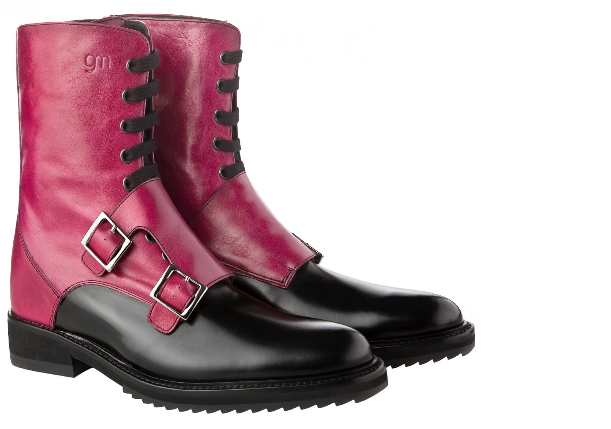  OSAKA W - ELEVATOR BOOTS IN FULL GRAIN LEATHER FROM 2.4 TO 4 INCHES