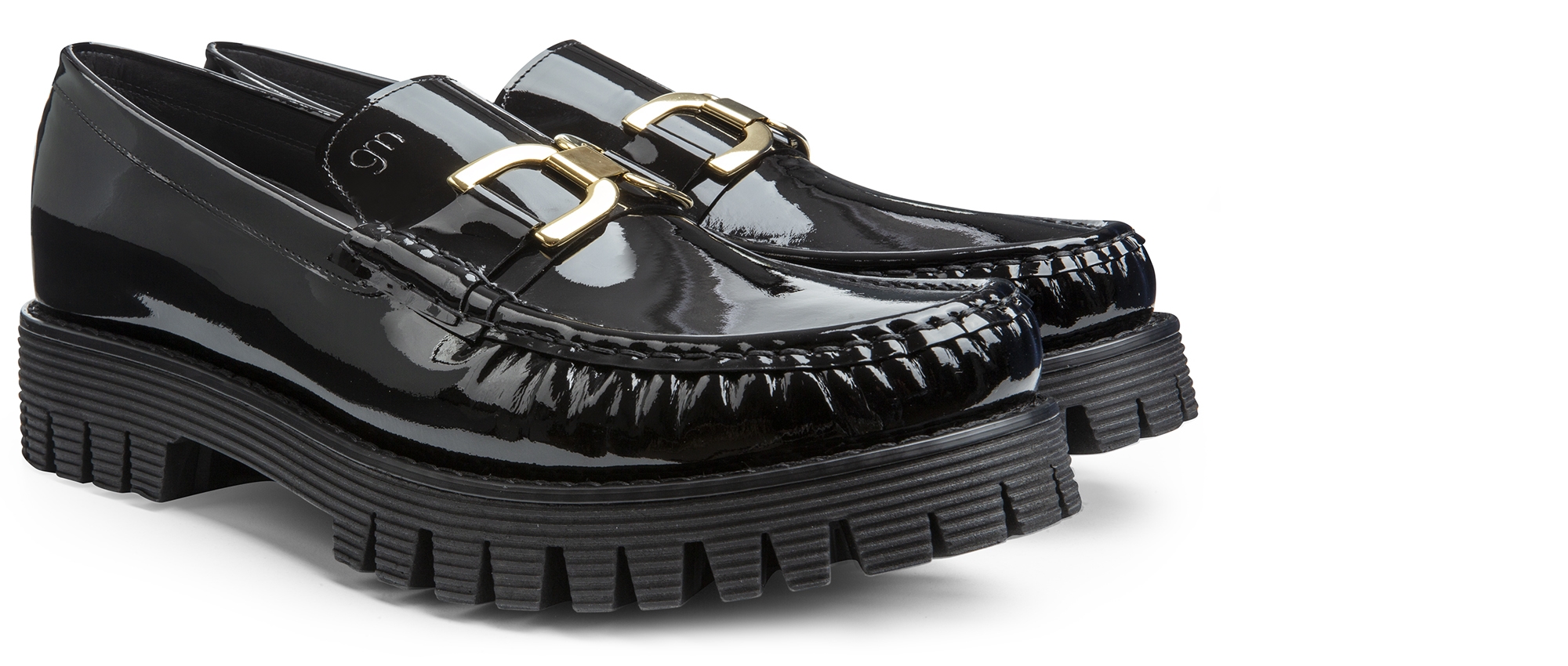 Le Havre - Elevator Loafers in Varnish Leather up to 2.6 inches