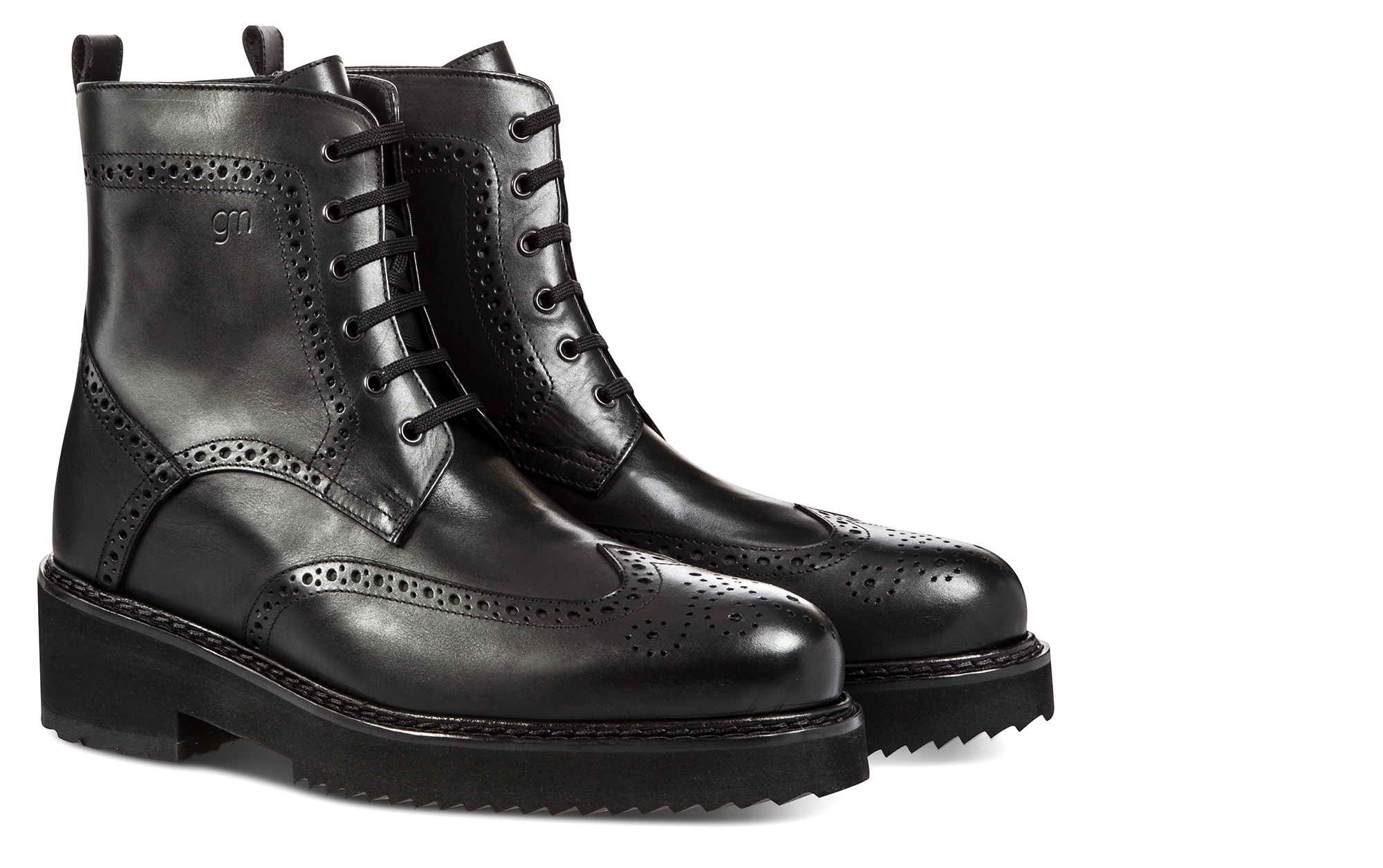 Asia - Elevator Boots in Full Grain Leather from 4 to 6 inches