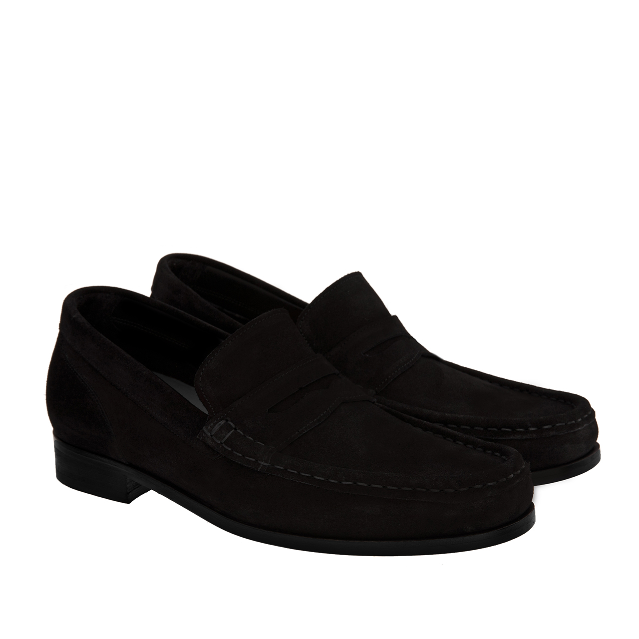 Cairo - Mocassins rehaussants en Cuir Daim jusqu'à 6,5 cm en plus