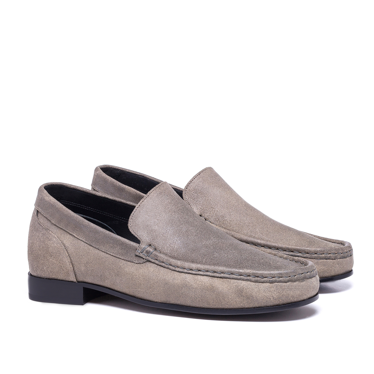 Tunisia - Elevator Loafers in Cordovan Leather up to 6 cm