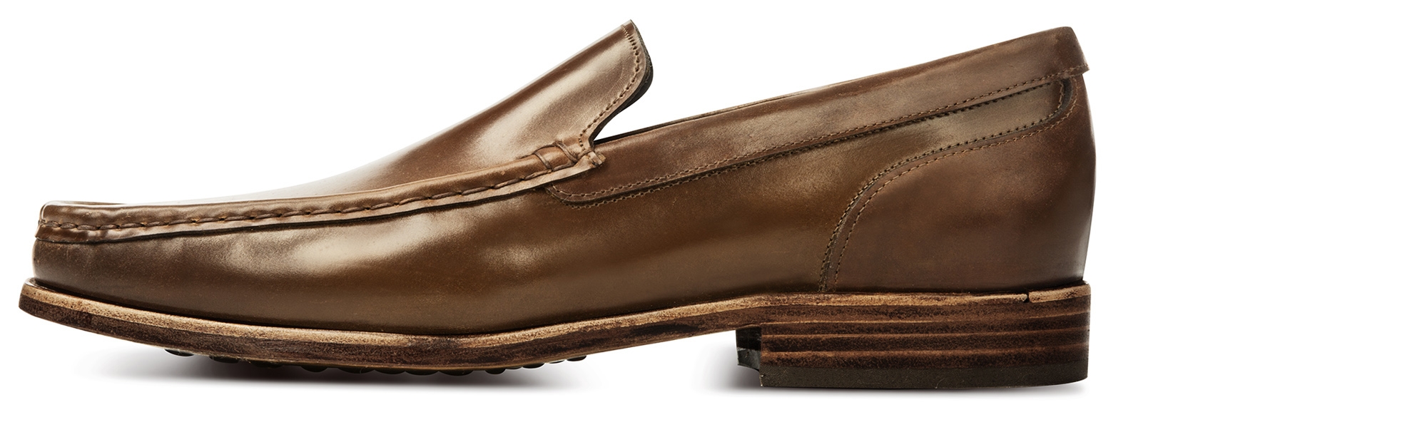 Alicante - Elevator Loafers in Shell Cordovan leather up to 2.6 inches 