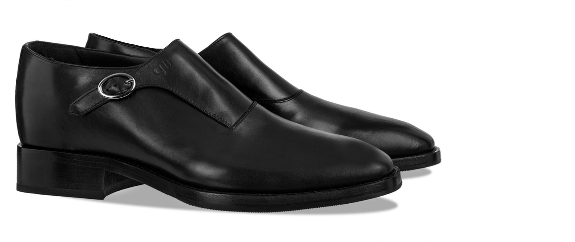 Gorizia - Scarpe Classiche rialzanti in Pelle Pieno Fiore da 6 a 8 cm più alto