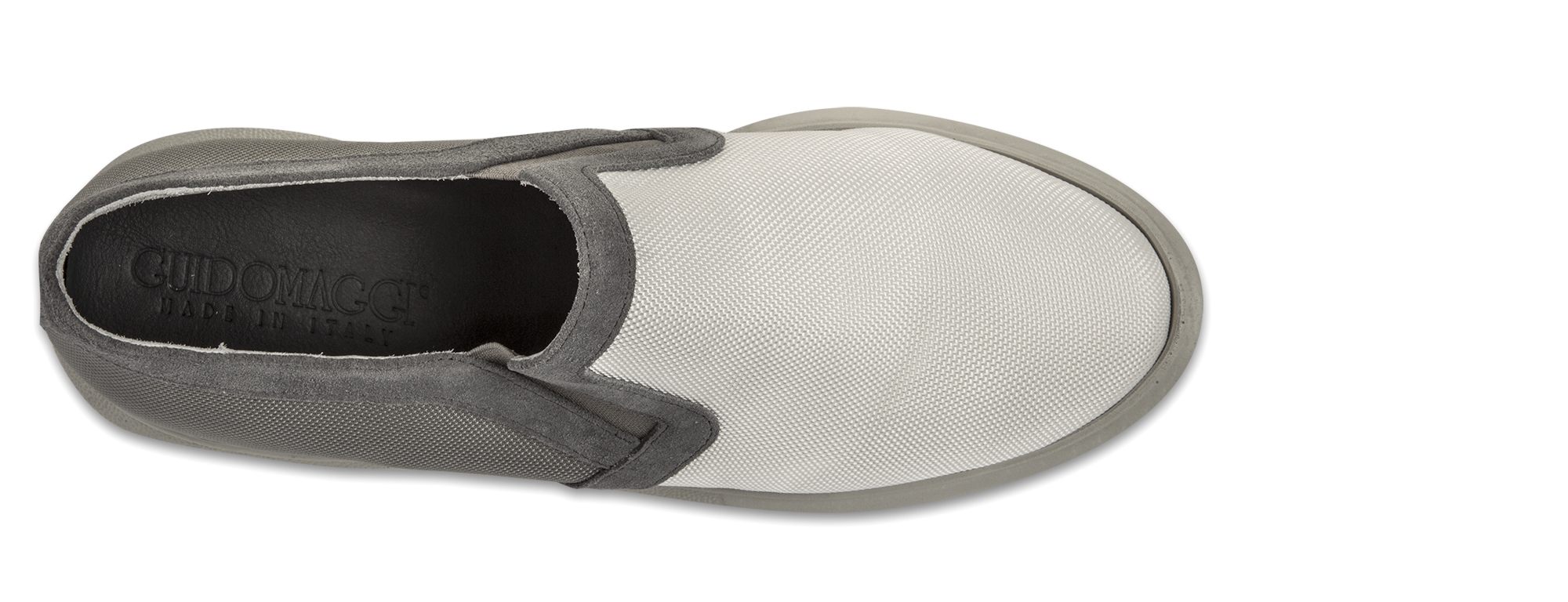Avalon - Elevator Slip-Ons in Leather/fabric mix up to 2.4 inches