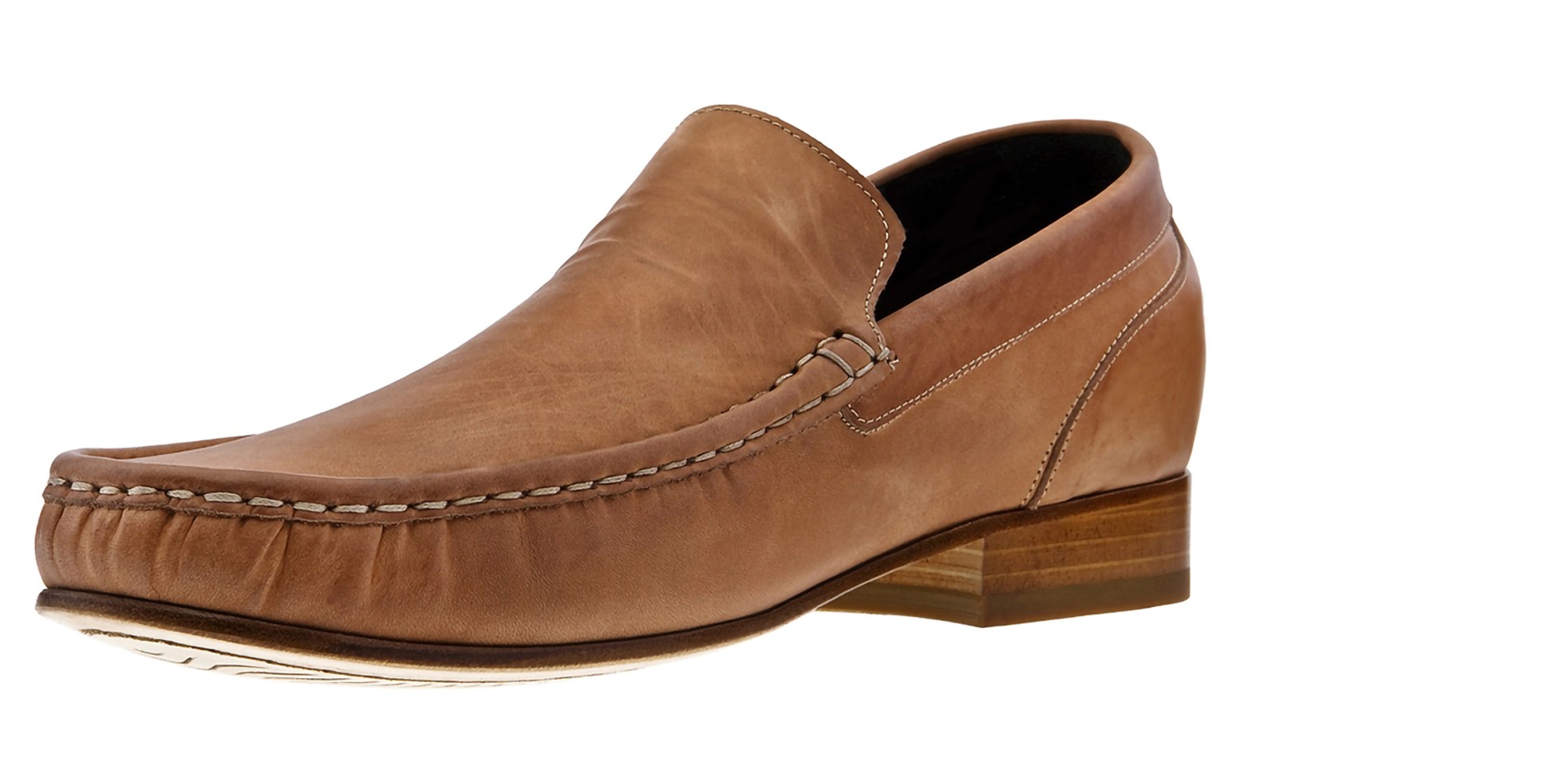 Amalfi - Elevator Loafers in Full Grain Leather up to 2.6 inches