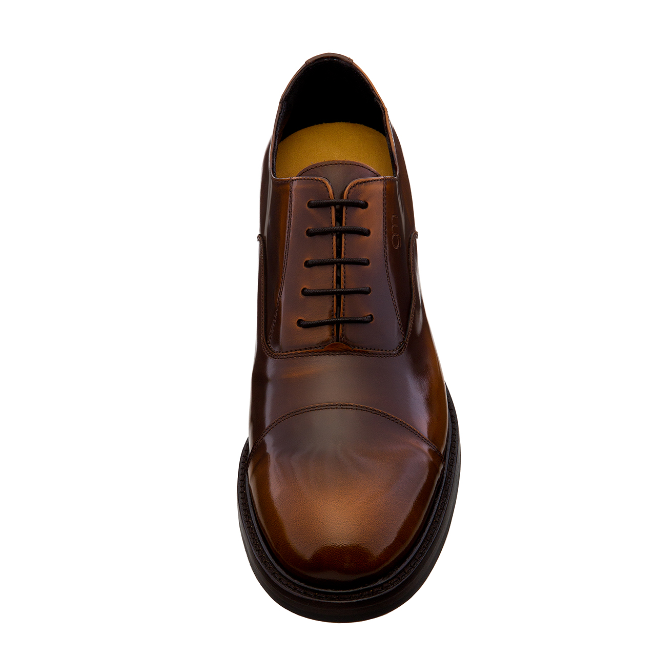 Bel Air - Elevator Shoes in Brushed Leather from 2.4 to 3.1 inches