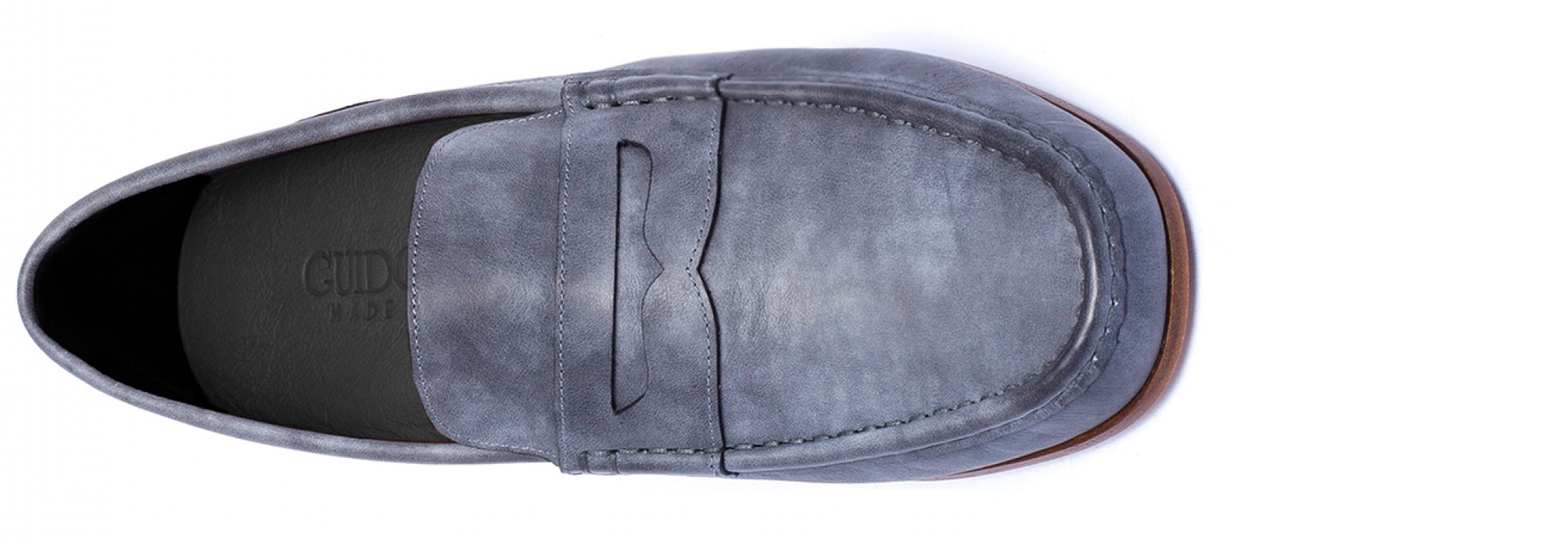  Guangdong - Elevator Loafers in Full Grain Leather up to 6 cm