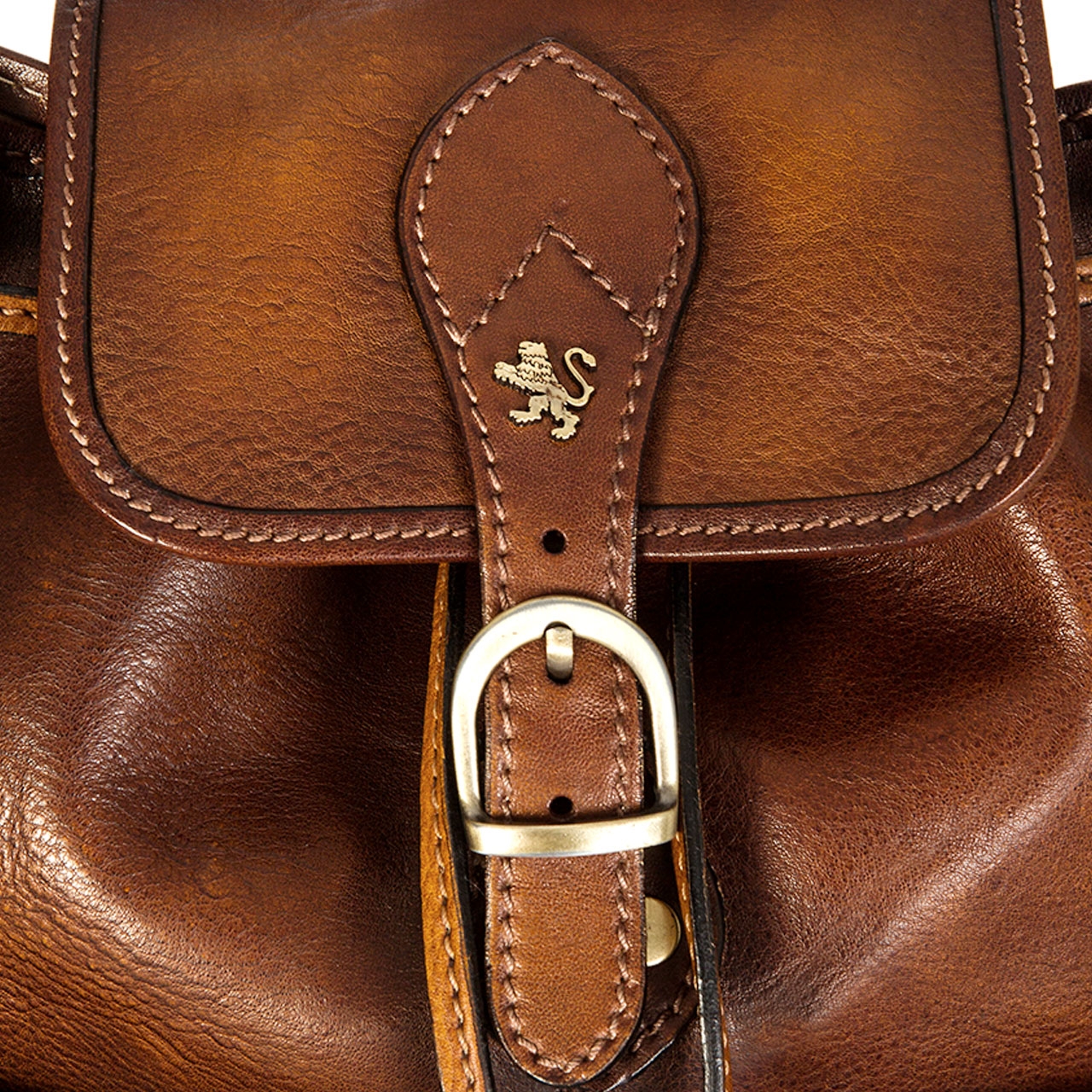 Caporalino - Backpack in Vegetable-tanned Leather