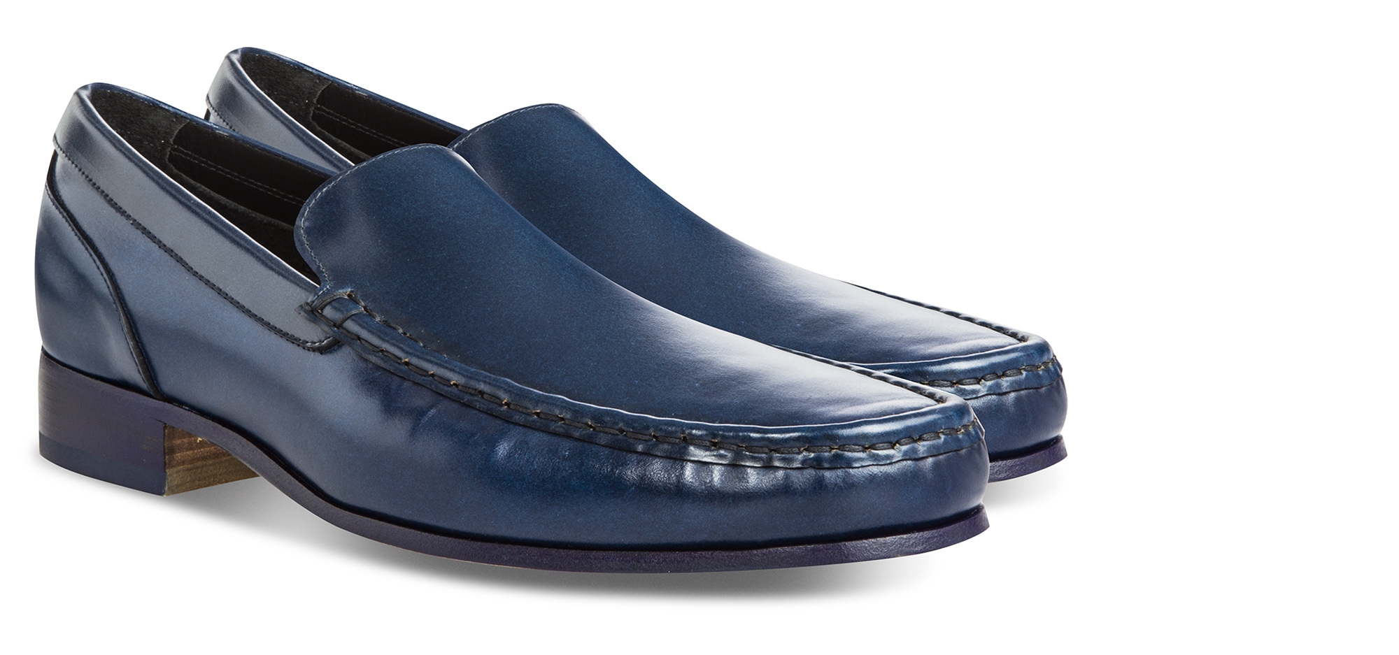 Chaouen - Elevator Loafers in Shell Cordovan Leather up to 2.6 inches