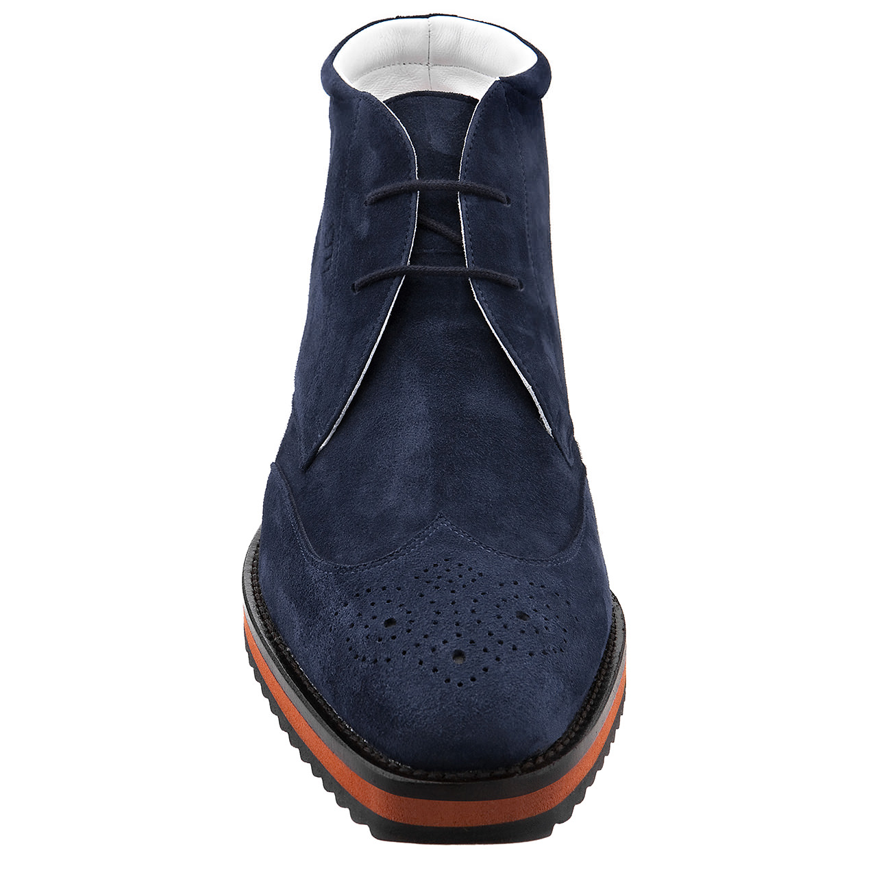 Brooklyn - Bottines rehaussantes en Cuir Daim de 6 cm à 8 cm en plus