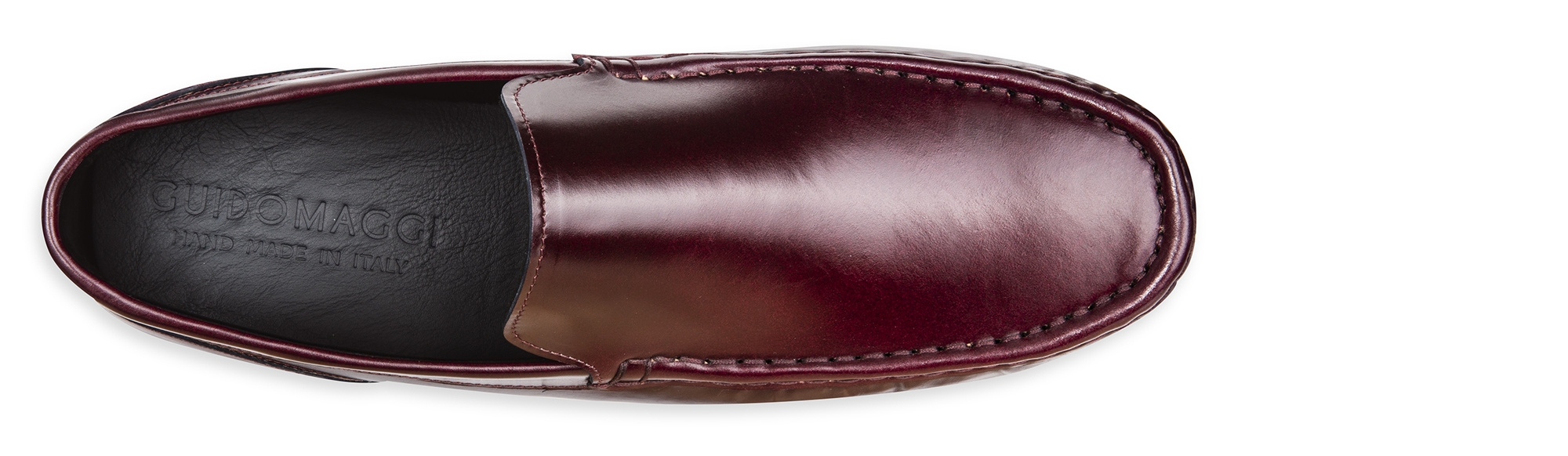Elvas - Elevator loafers in Shell cordovan Leather from 2.4 to 3.1 inches