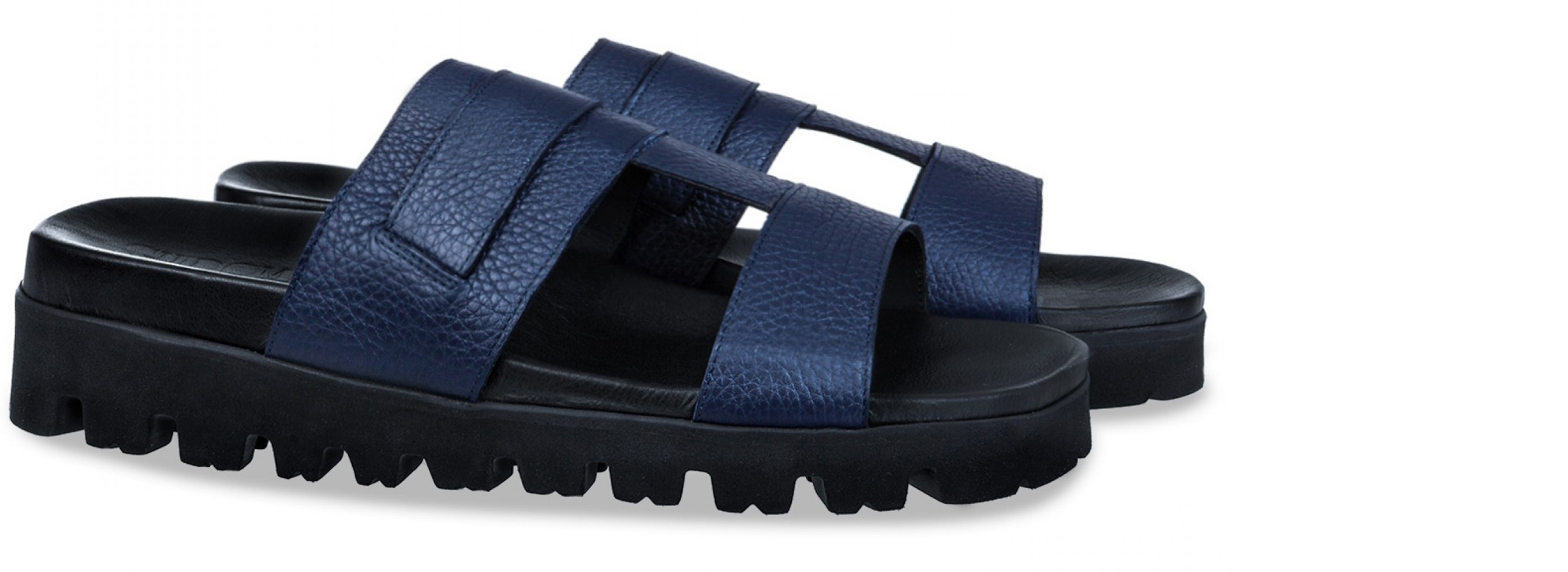 Coney Island -sandali con rialzo in Pelle fino a 6 cm più alto