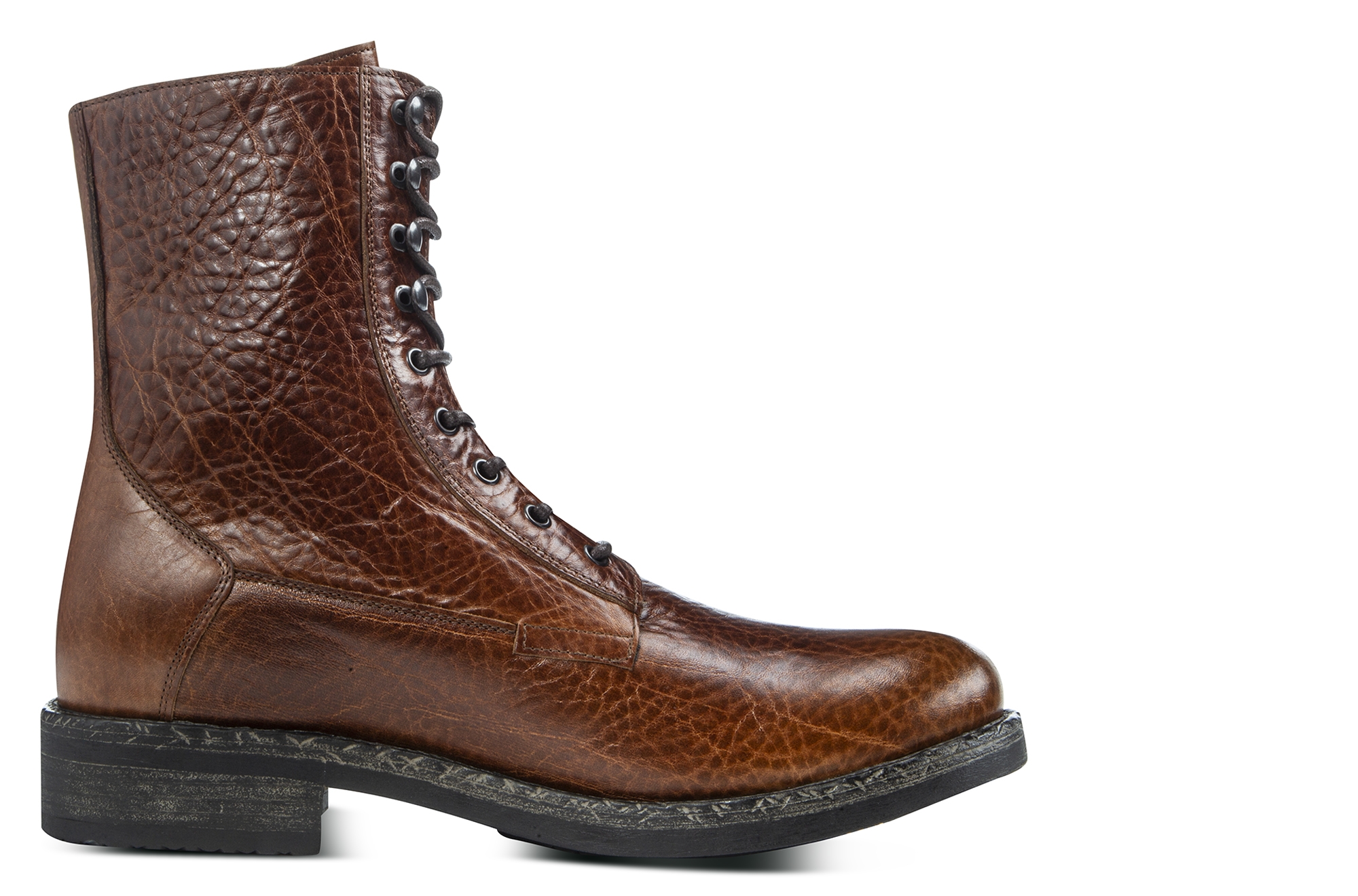  New Man - Elevator Boots in Full Grain Leather from 2.4 to 4 inches