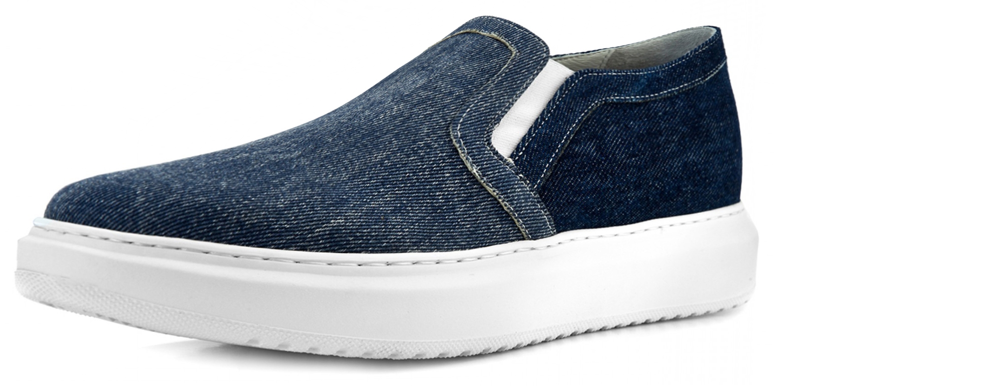 Alassio - Elevator Slip-Ons in Fabric up to 2.6 inches