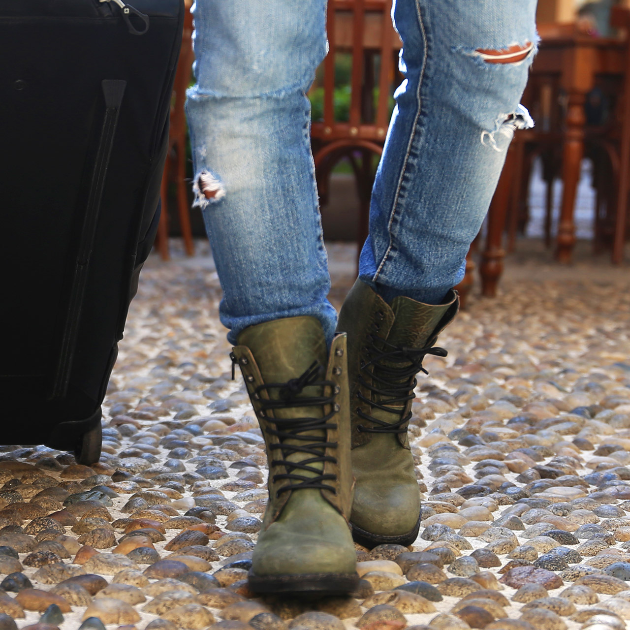 Dortmund - Elevator Boots in Cordovan Leather from 2.4 to 4 inches