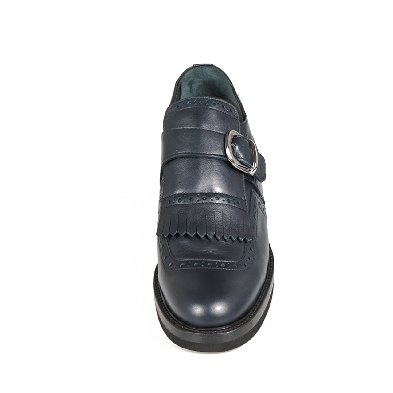 Corso Garibaldi - Scarpe Classiche con rialzo in Pelle Pieno Fiore Da 6 a 8 cm più alto