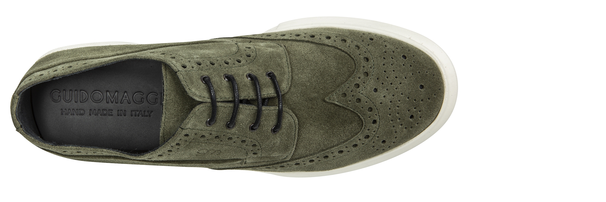 Campora - Elevator Shoes in Suede Leather from 2.4 to 3.1 inches