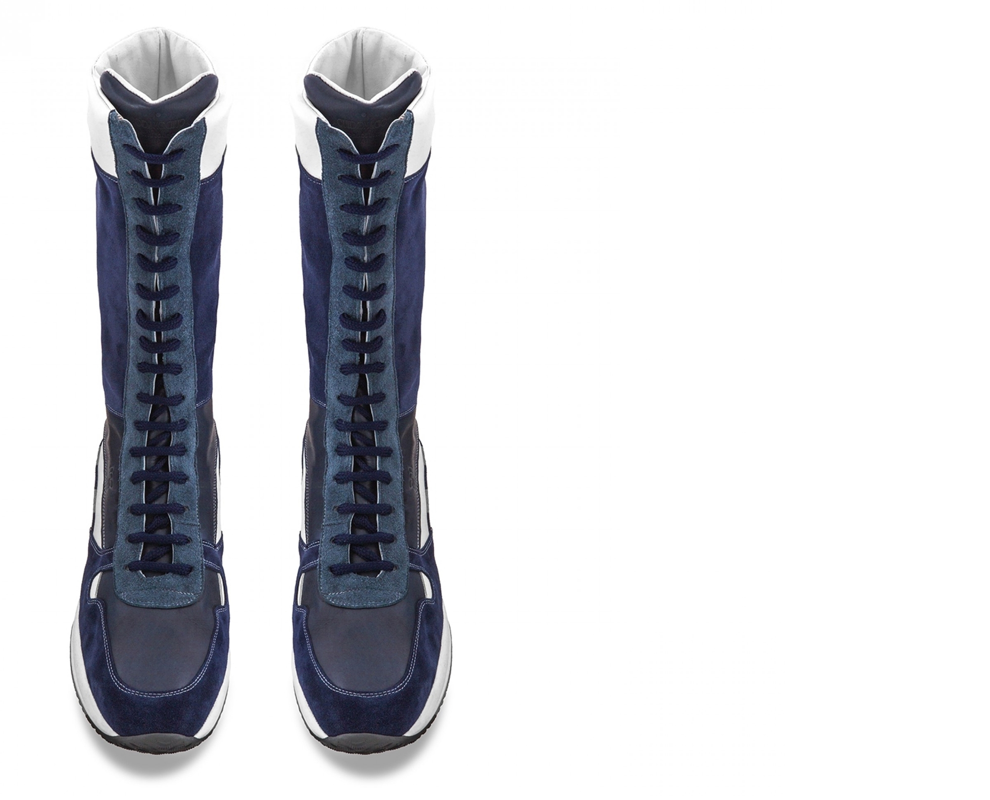 La Brea Avenue - Elevator Sneakers in Mix of Leathers from 3.1 to 4.9 inches
