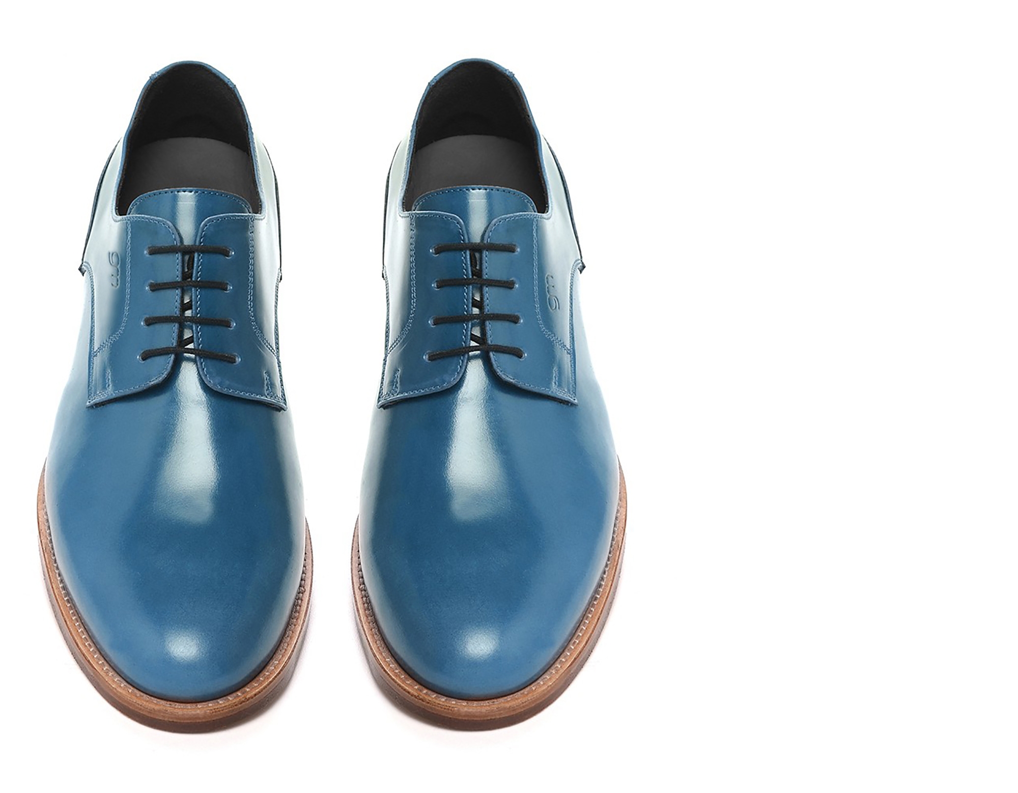 Charleroi - Classiche rialzate da uomo in Pelle Cordovan da 6 a 8 cm più alto