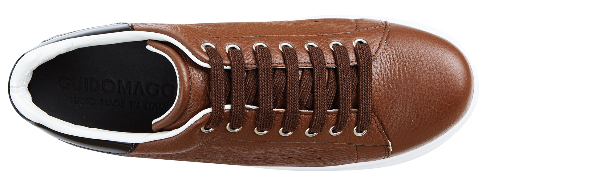Banff - Baskets rehaussantes en Cuir de Cerf de 6 cm à 8 cm en plus